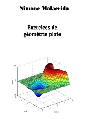 cover image of Exercices de géométrie plate